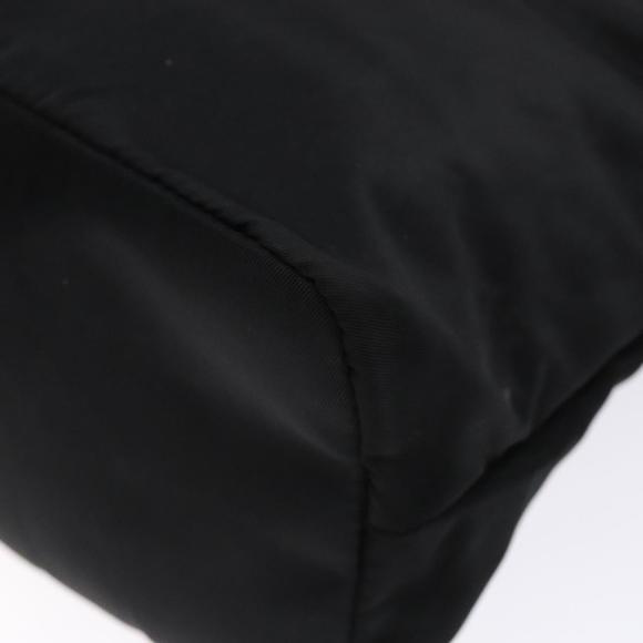 PRADA Hand Bag Nylon Black Silver Auth 135032 - Picture 14 of 16